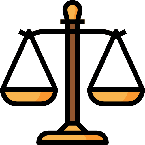 Legal practice marketing icon